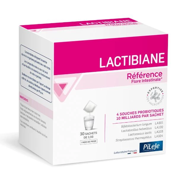 PILEJE LACTIBIANE REFERENCE 30 SACHETS DE 2 5G