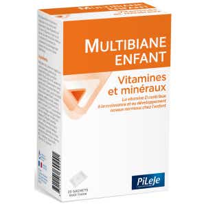 PILEJE MULTIBIANE ENFANT VITAMINES ET MINERAUX 20 SACHETS