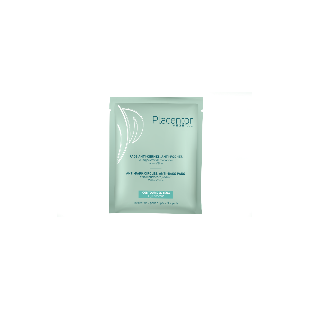 PLACENTOR VEGETAL PADS ANTI CERNES ET ANTI POCHES 6X2