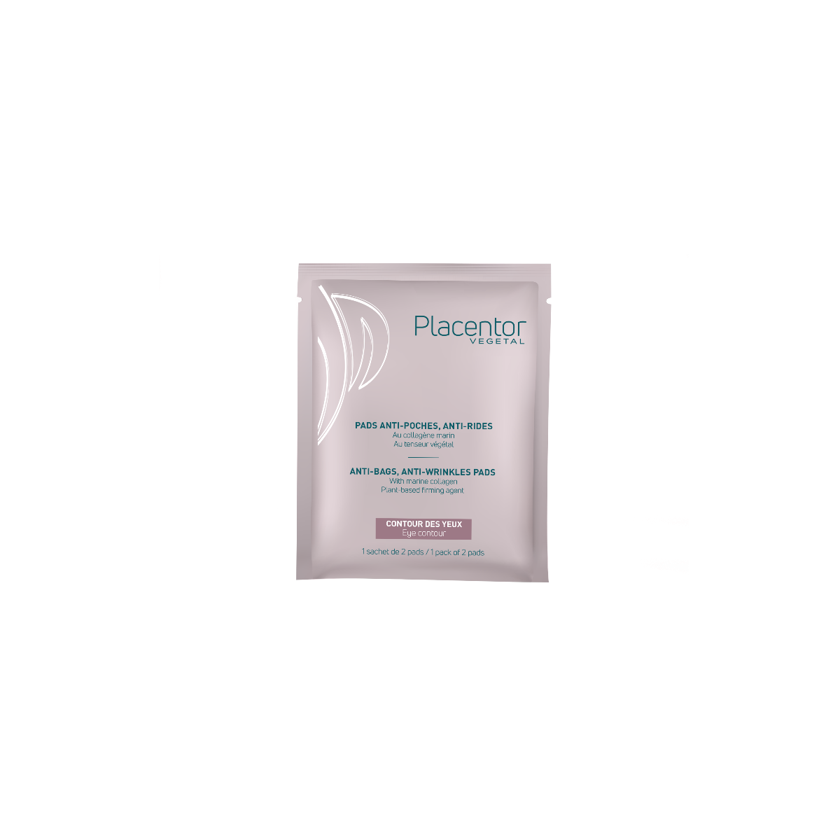 PLACENTOR VEGETAL PADS ANTI POCHES ANTI CERNES 6 SACHETS DE 2 PADS