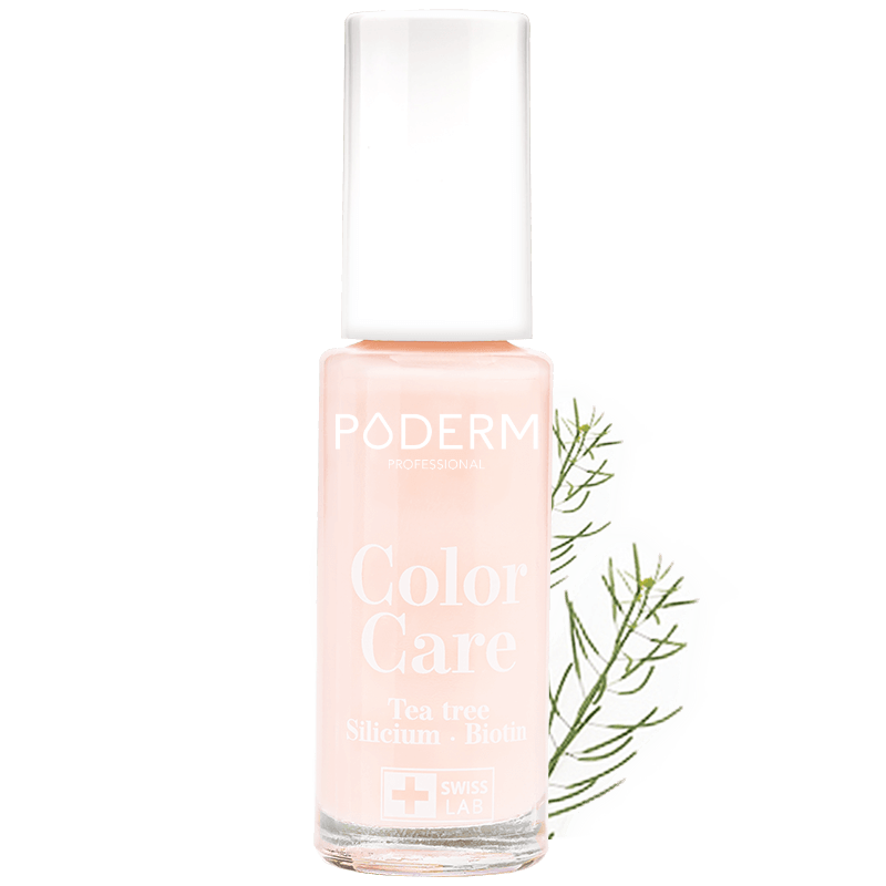 PODERM COLOR CARE VERNIS A ONGLES TEA TREE ROSE POUDREE 8ML