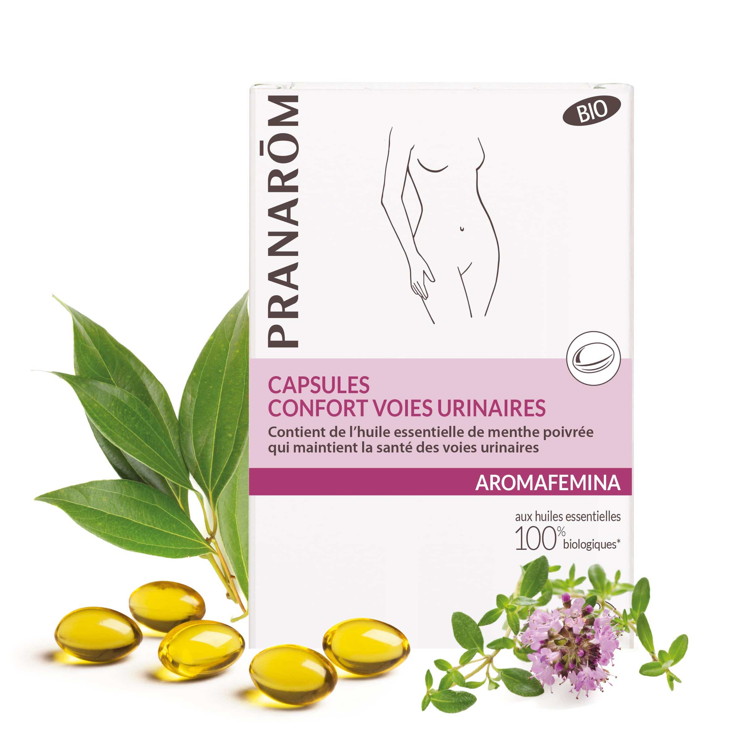 PRANAROM AROMAFEMINA CONFORT URINAIRE BIO 30 CAPSULES