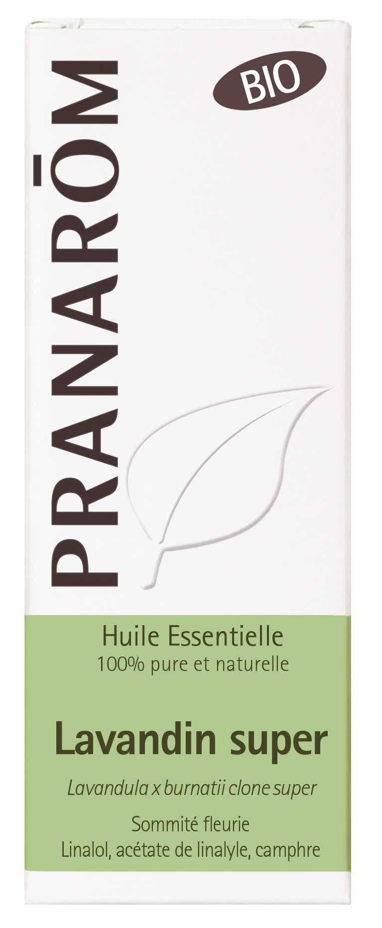 PRANAROM HE HUILE ESSENTIELLE LAVANDIN SUPER BIO 10 ML