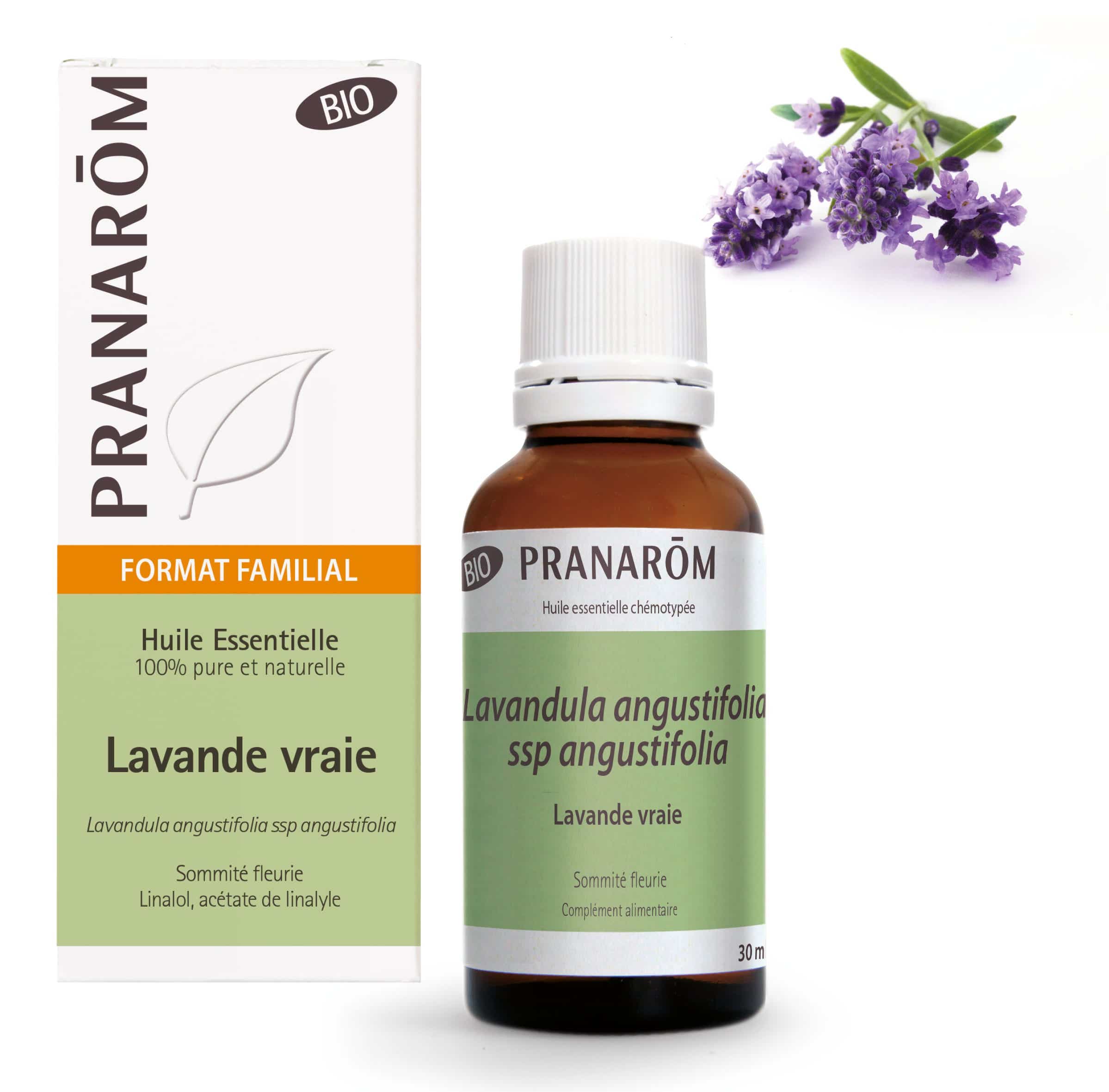 PRANAROM HUILE ESSENTIELLE LAVANDE VRAIE BIO 30ML