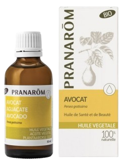 PRANAROM HUILES AVOCAT HUILE VEGETALE BIO 50ML