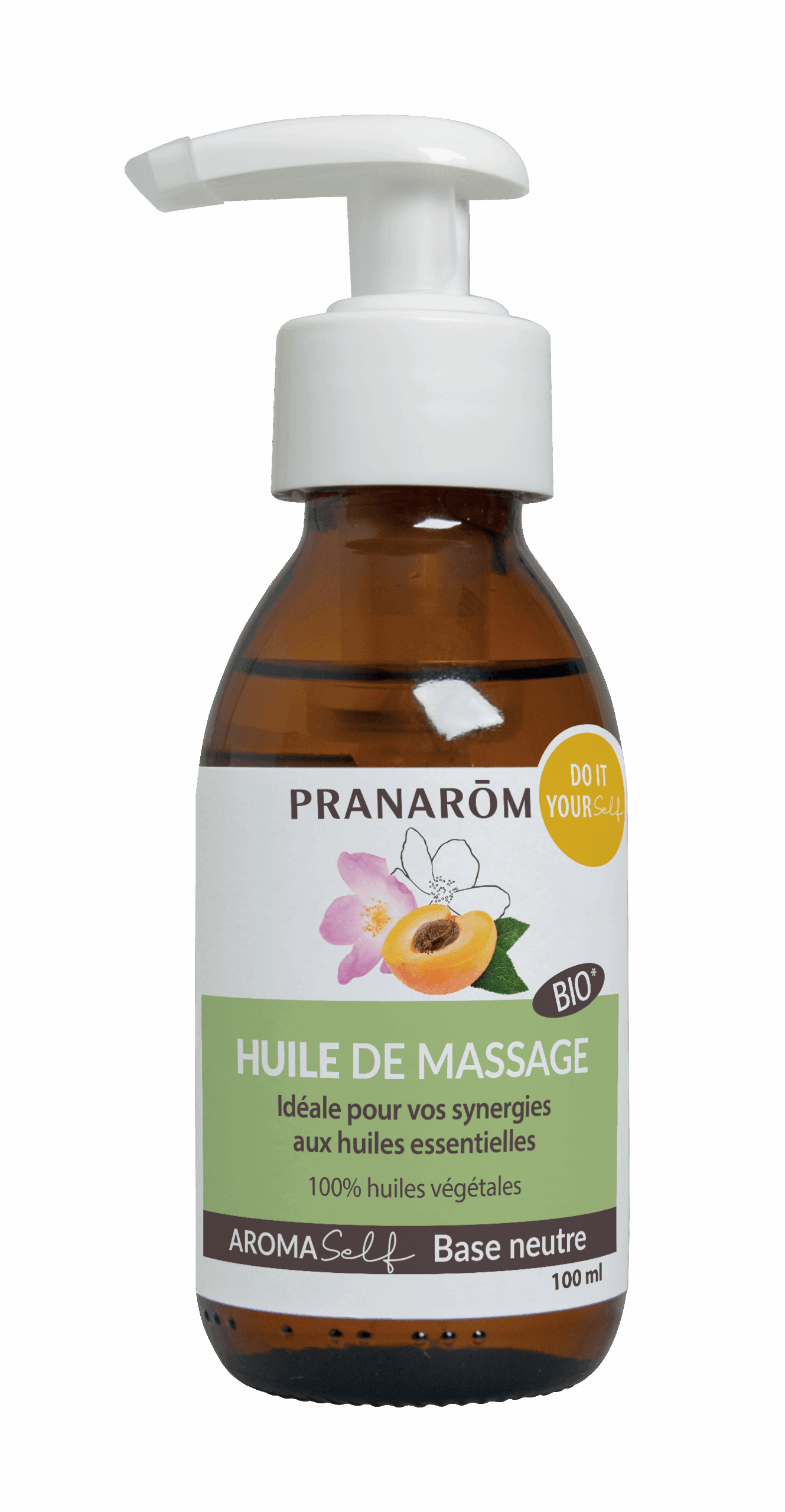 PRANAROM MASSAGE SELECTION HUILE DE BASE NATURELLE BIO 100ML