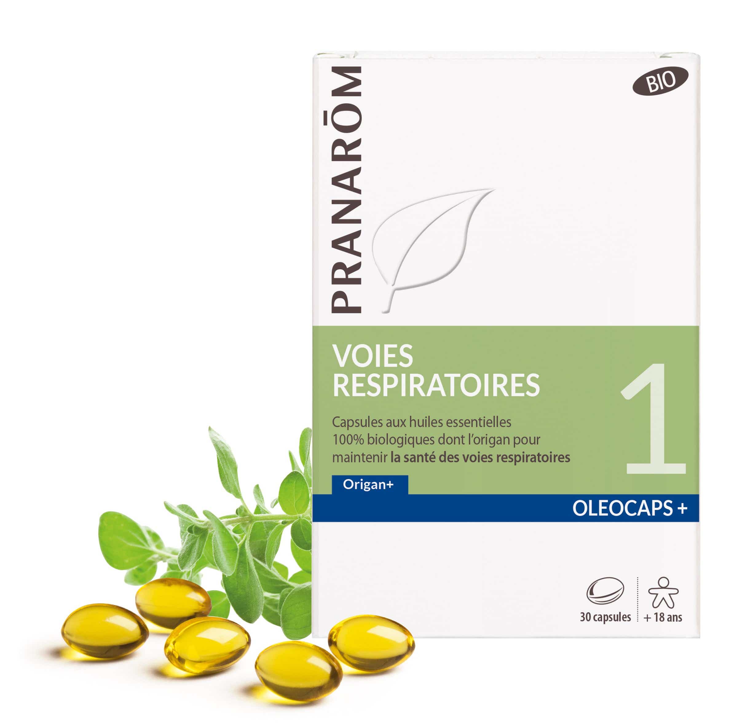 PRANAROM OLEOCAPS 1 CAPSULES NEZ GORGE 30