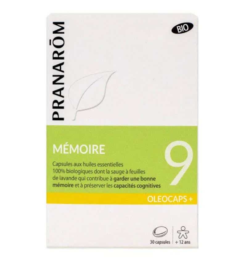 PRANAROM OLEOCAPS 9 MEMOIRE BIO 30 CAPSULES