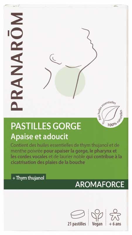 PRANAROM PASTILLES GORGE BIO 21 PASTILLES