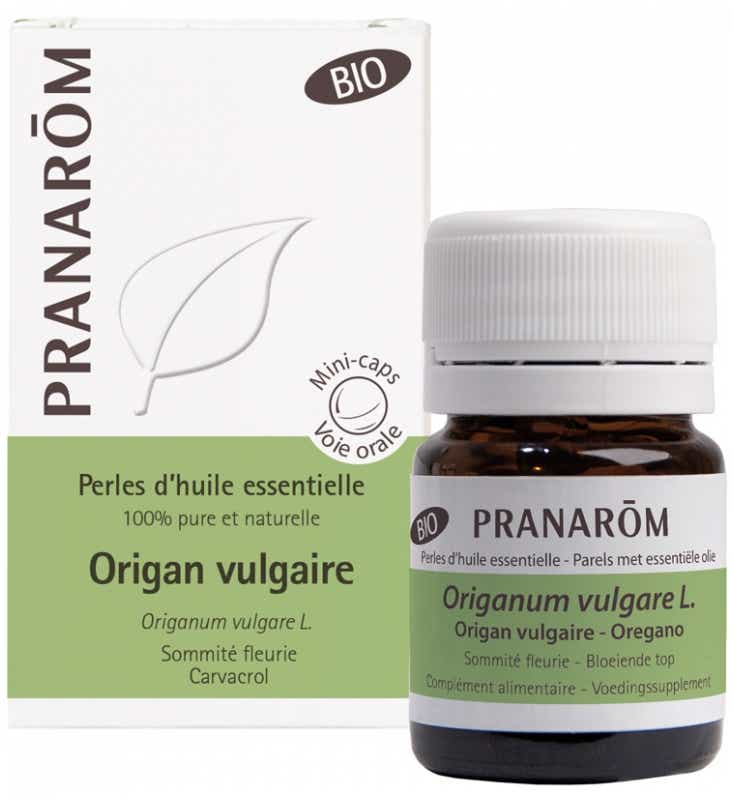 PRANAROM PERLES D HUILE D ORIGAN VULGAIRE BIO 60 UNITES