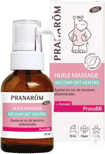 PRANAROM PRANABB HUILE DE MASSAGE RECONFORT VENTRE BIO 30ML