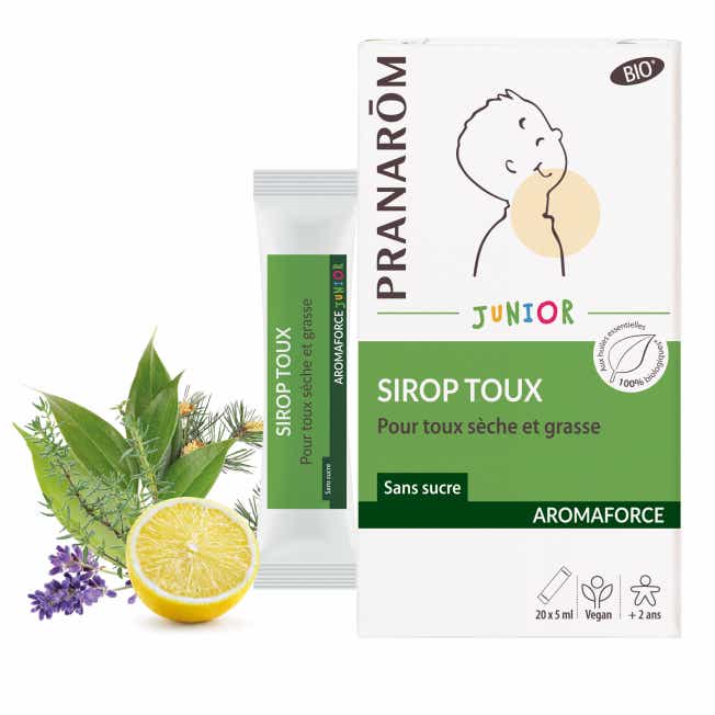PRANAROM SIROP TOUX JUNIOR 20X5ML
