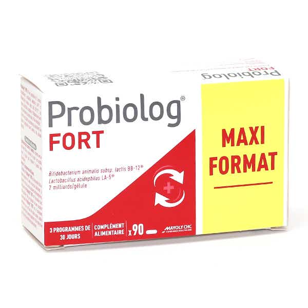 PROBIOLOG FORT MAXI FORMAT 90 GELULES