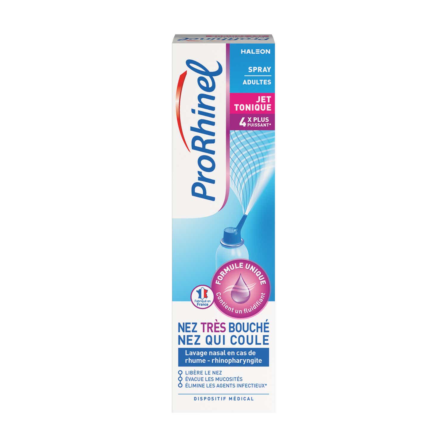PRORHINEL SPRAY NASAL ADULTES JET TONIQUE 100ML
