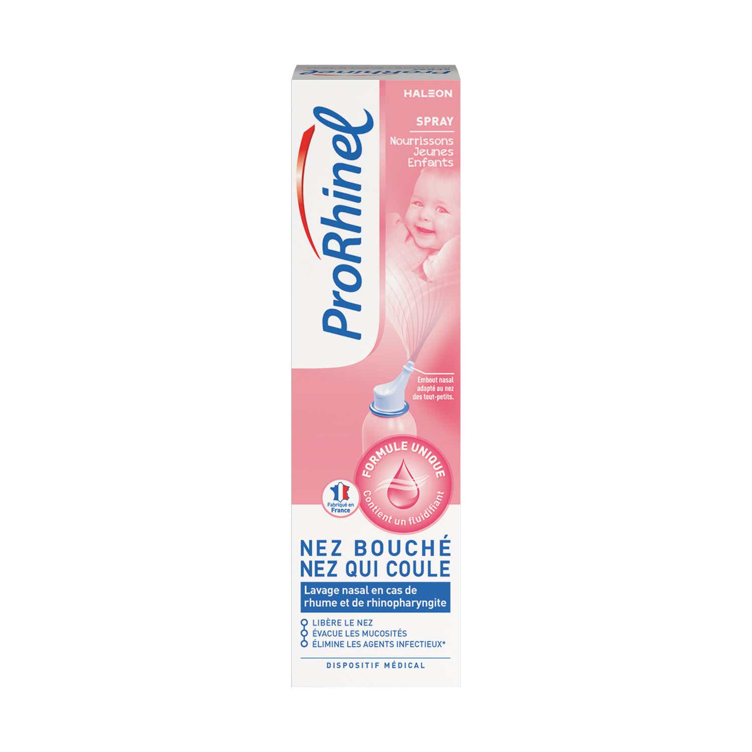 PRORHINEL SPRAY NASAL NOURRISSONS ET JEUNES ENFANTS 100ML