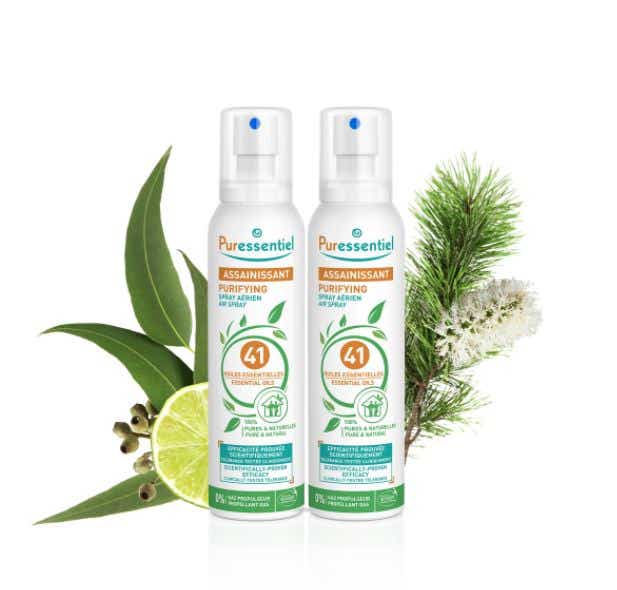 PURESSENTIEL ASSAINISSANT SPRAY AUX 41 HUILES ESSENTIELLES 200ML X2