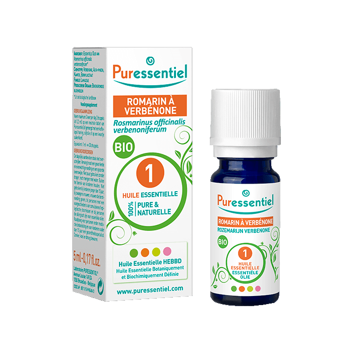 PURESSENTIEL HE HUILE ESSENTIELLE ROMARIN A VERBENONE BIO 5 ML