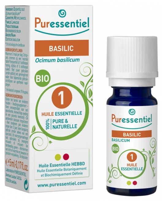 PURESSENTIEL HUILE ESSENTIELLE BASILIC BIO 5ML