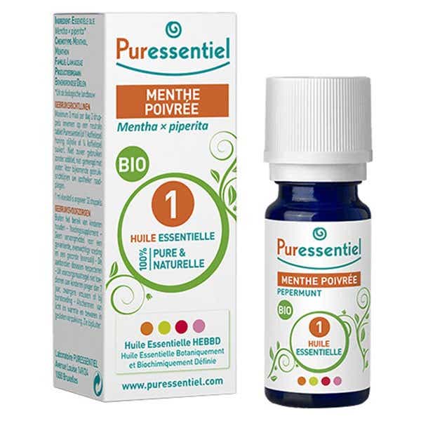 PURESSENTIEL HUILE ESSENTIELLE MENTHE POIVREE BIO 10ML