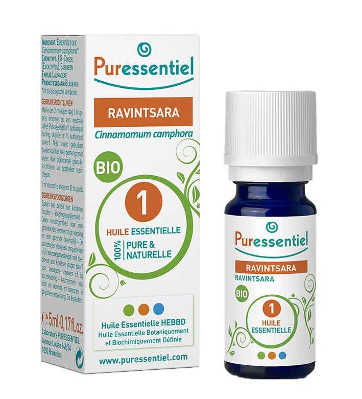 PURESSENTIEL HUILE ESSENTIELLE RAVINTSARA BIO 5ML