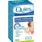 QUIES OPTIK SOLUTION MULTIFONCTIONS LENTILLES DE CONTACT SOUPLES 30 ML