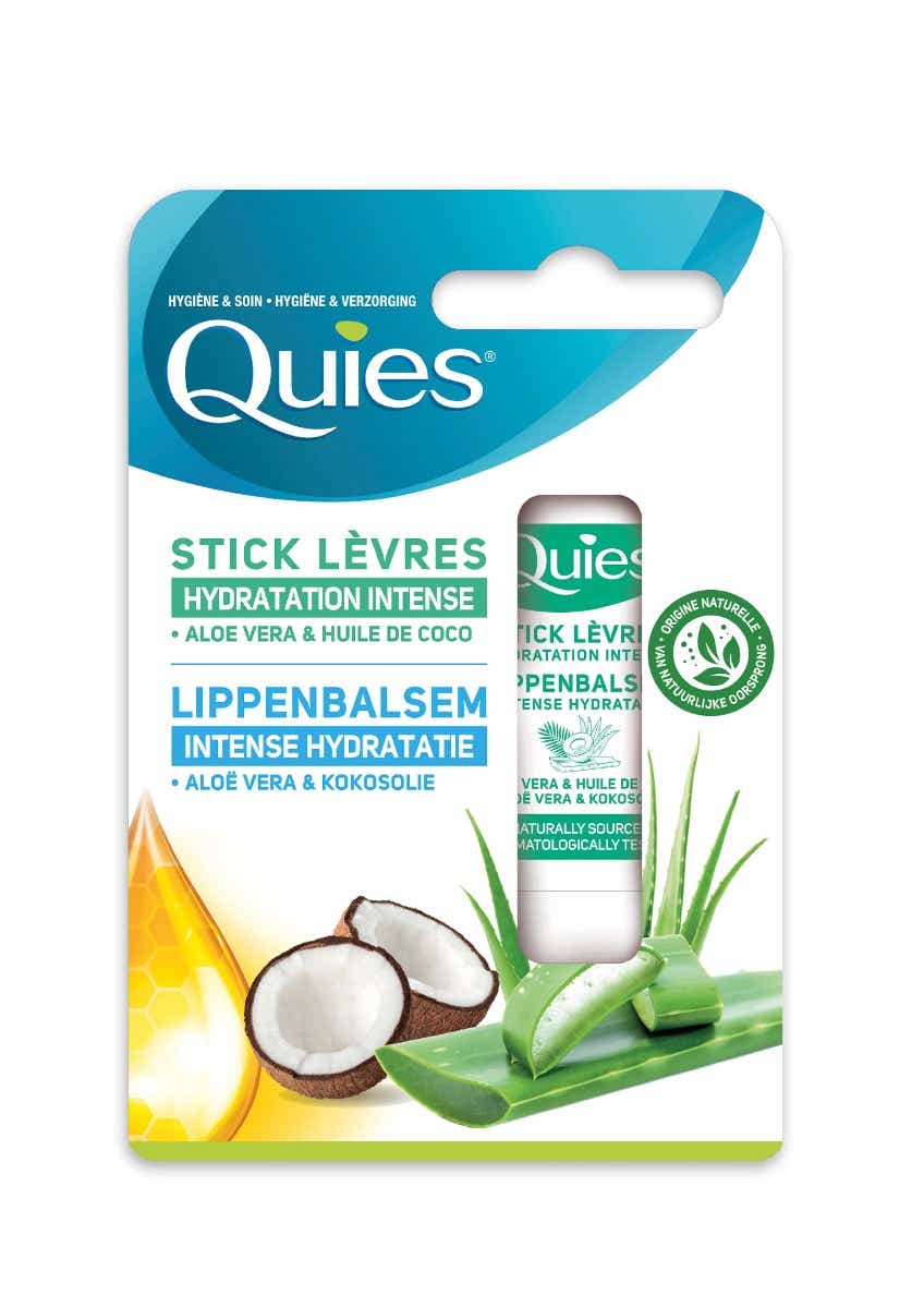 QUIES STICK LEVRES HYDRATATION INTENSE ALOE VERA 4 5G