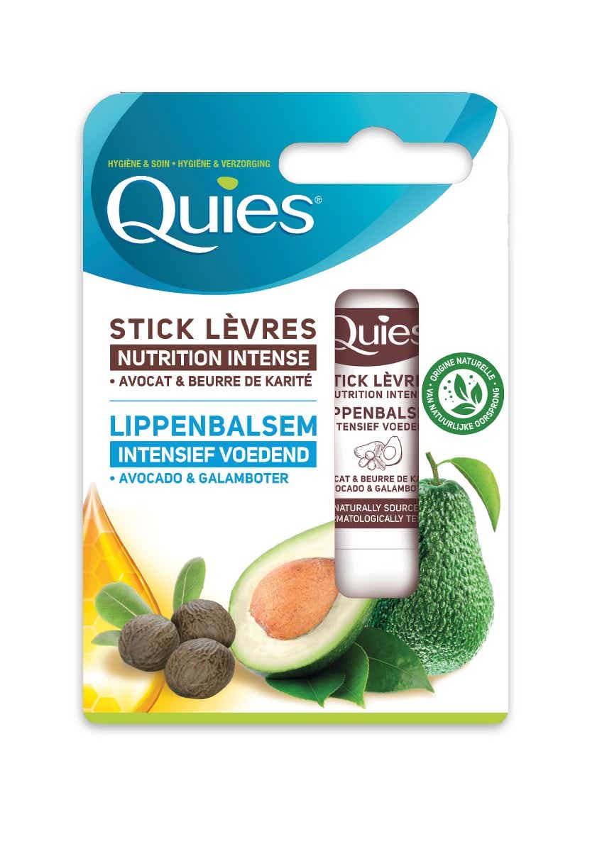 QUIES STICK LEVRES REGENERANT AVOCAT ET BEURRE DE KARITE 4 5G