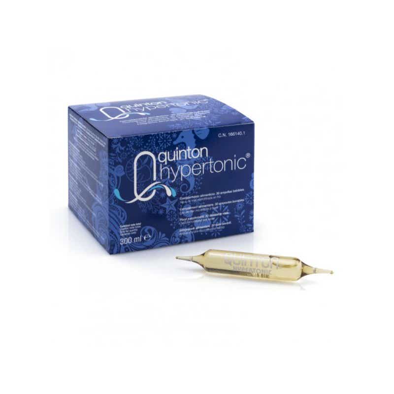 QUINTON PLASMA HYPERTONIC 24 AMPOULES BUVABLES DE 10ML