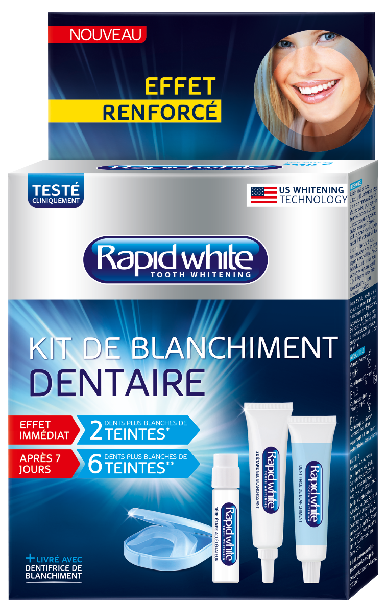 RAPID WHITE SYSTEME DE BLANCHIMENT DES DENTS