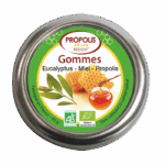 REDON PROPOLIS GOMMES A L EUCALYPTUS BIO MIEL BIO ET PROPOLIS BIO 45G