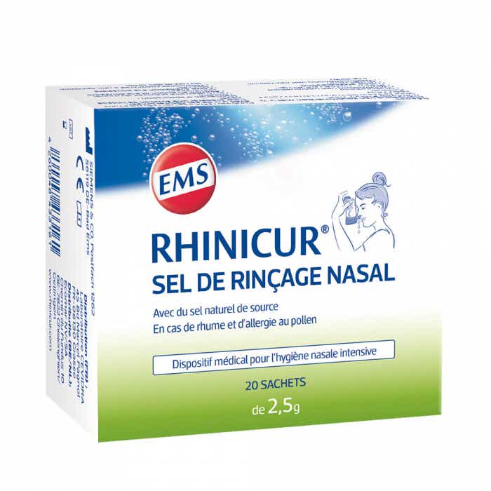 RHINICUR  SEL DE RINÇAGE NASAL ENFANTS 20 SACHETS 1