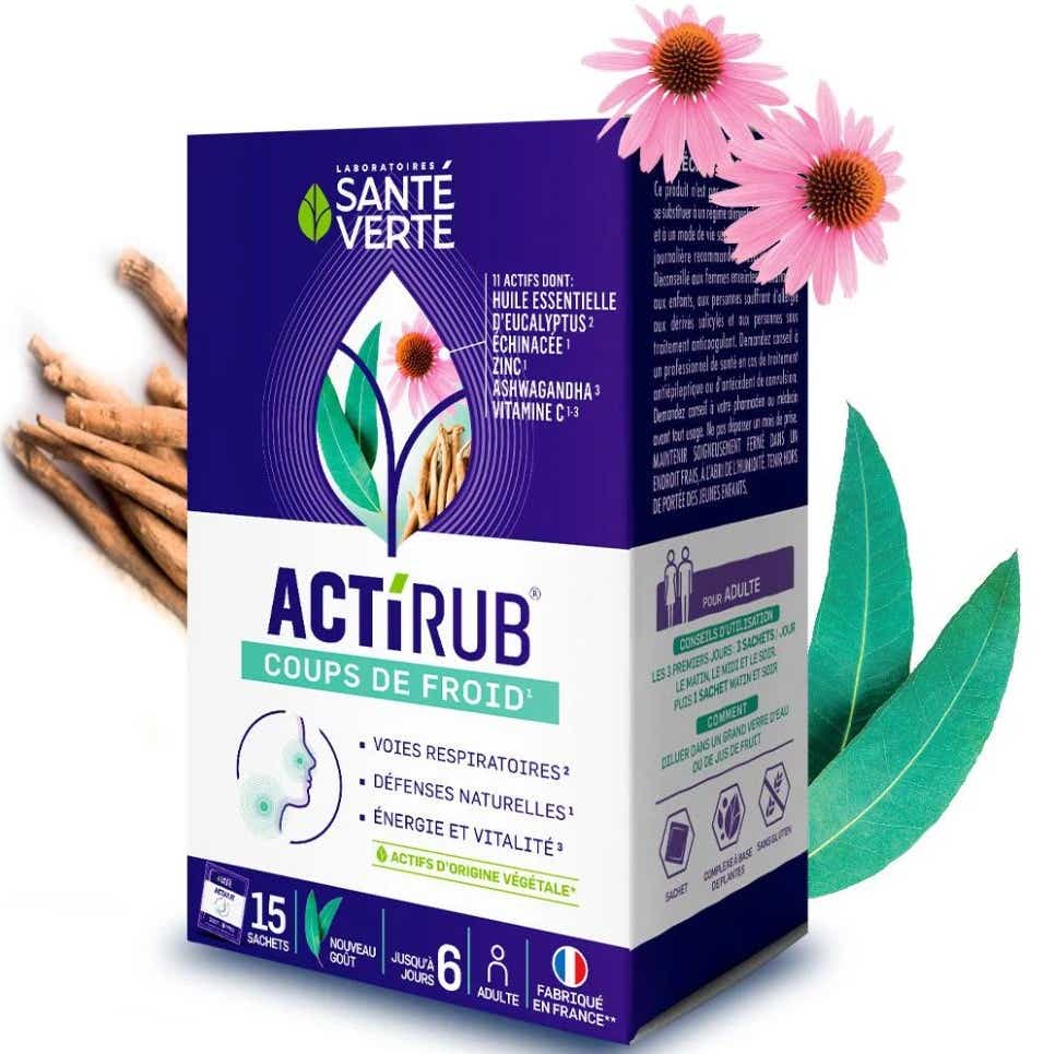 SANTE VERTE ACTIRUB 15 SACHETS