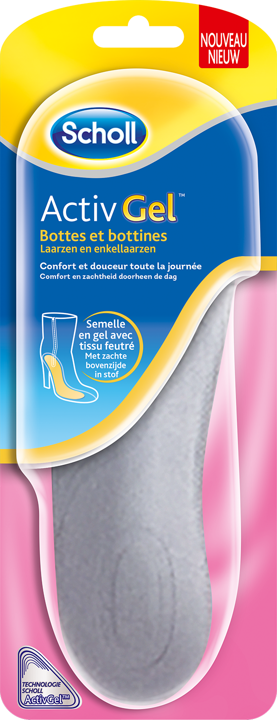 SCHOLL ACTIVGEL SEMELLE BOTTES ET BOTTINES