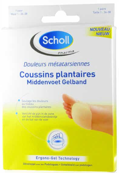 SCHOLL COUSSINS PLANTAIRES TAILLE 36 38 1 PAIRE