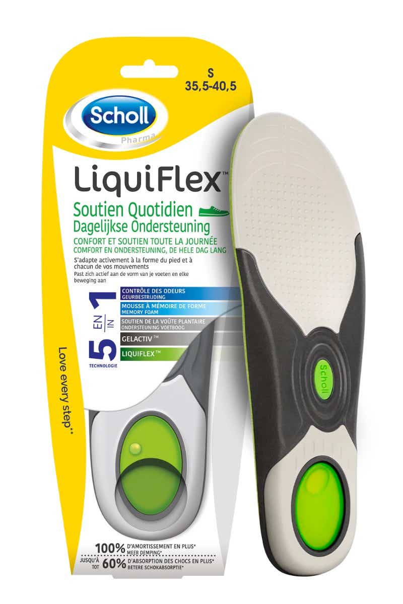 SCHOLL LIQUIFLEX SEMELLES SOUTIEN QUOTIDIEN TAILLE S 35 5 A 40 5 1 PAIRE