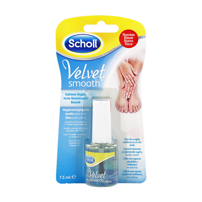 SCHOLL VELVET SMOOTH SUBLIME ONGLES HUILE NOURRISSANTE DE BEAUTE 7 5ML