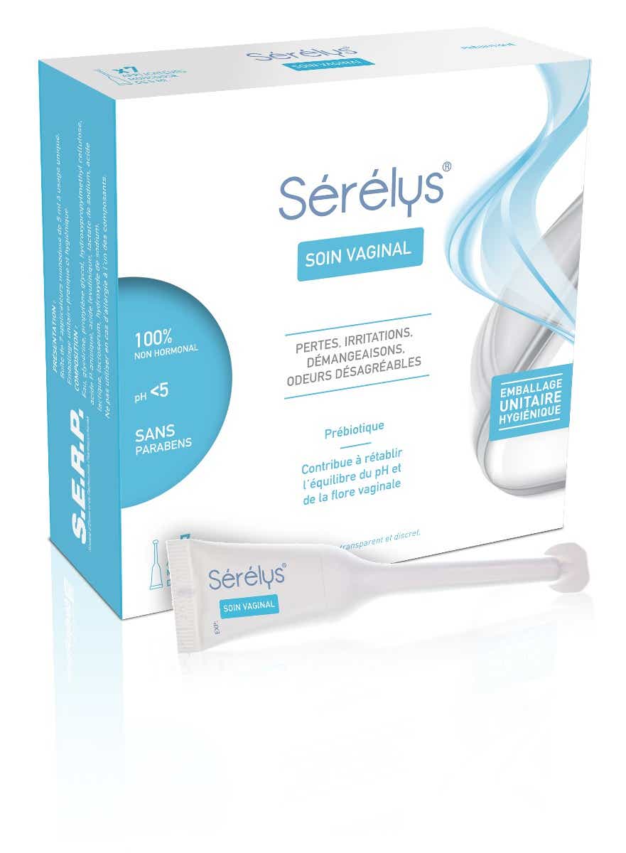 SERELYS SOIN VAGINAL 7 MONODOSES DE 5ML