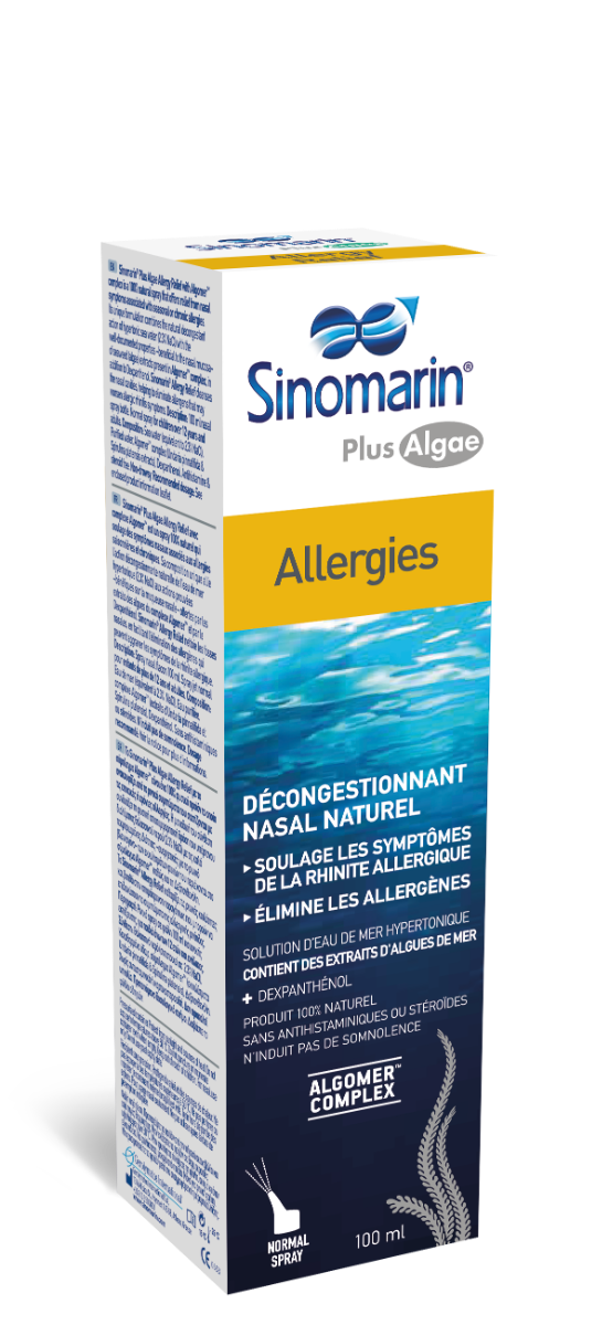 SINOMARIN PLUS DECONGESTIONNANT NASAL NATUREL ALLERGIES 100ML