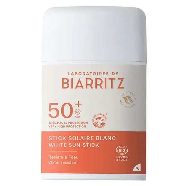 SOINS SOLAIRES STICK SOLAIRE SPORT BIO SPF50 BLANC 12G