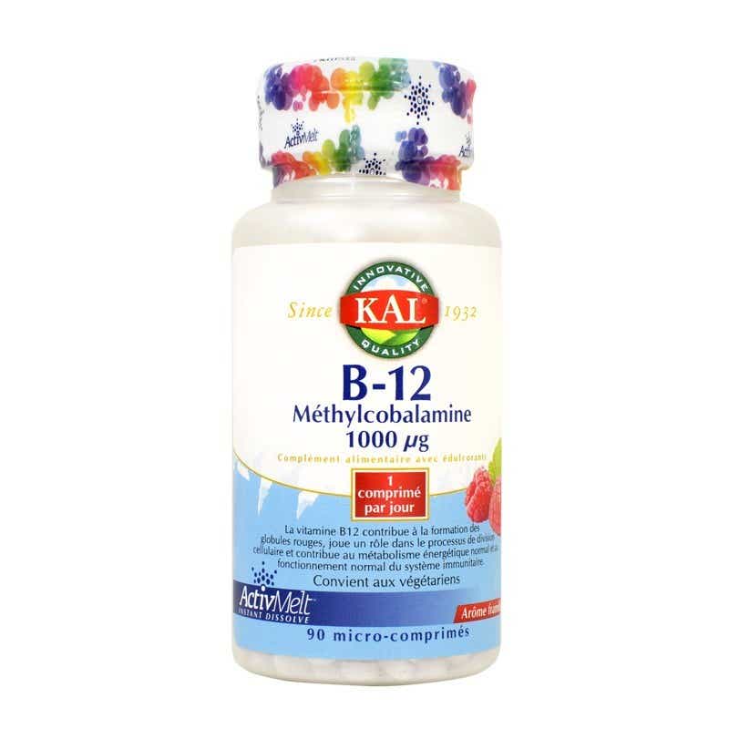 SOLARAY VITAMINE B 12 90 COMPRIMES