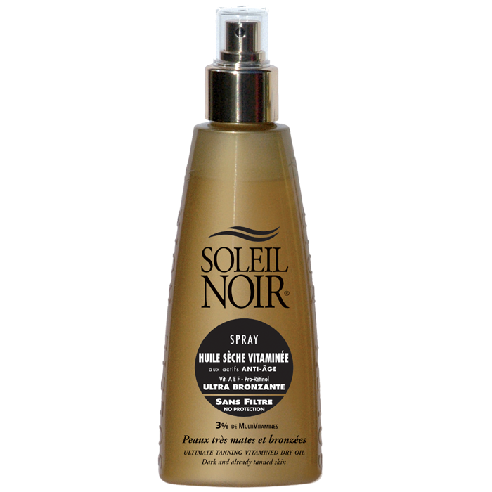 SOLEIL NOIR SPRAY HUILE SECHE VITAMINEE SANS FILTRE 150ML