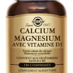 SOLGAR CALCIUM MAGNESIUM VITAMINE D3