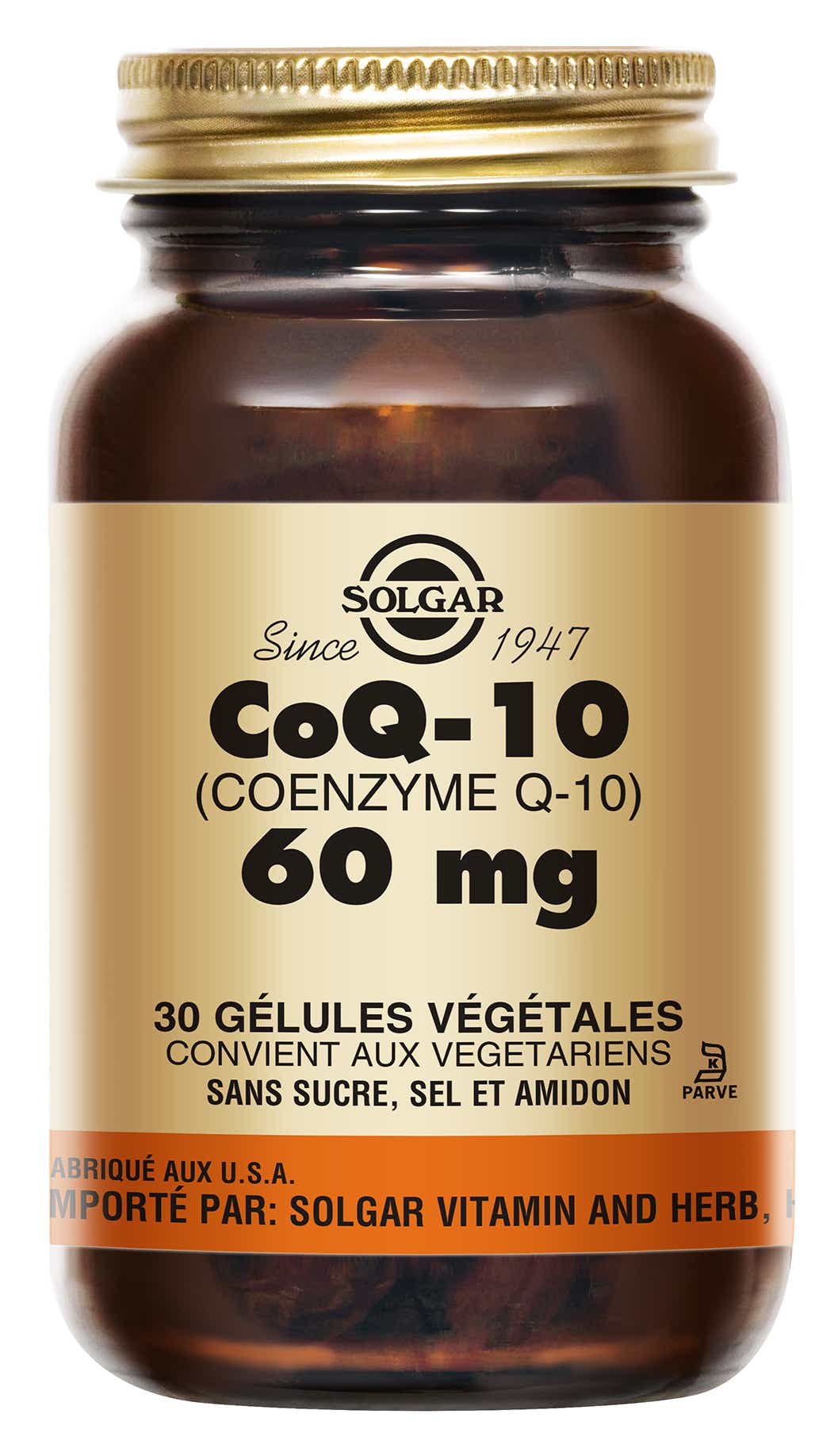 SOLGAR COQ 10 60 MG 30 GELULES VEGETALES