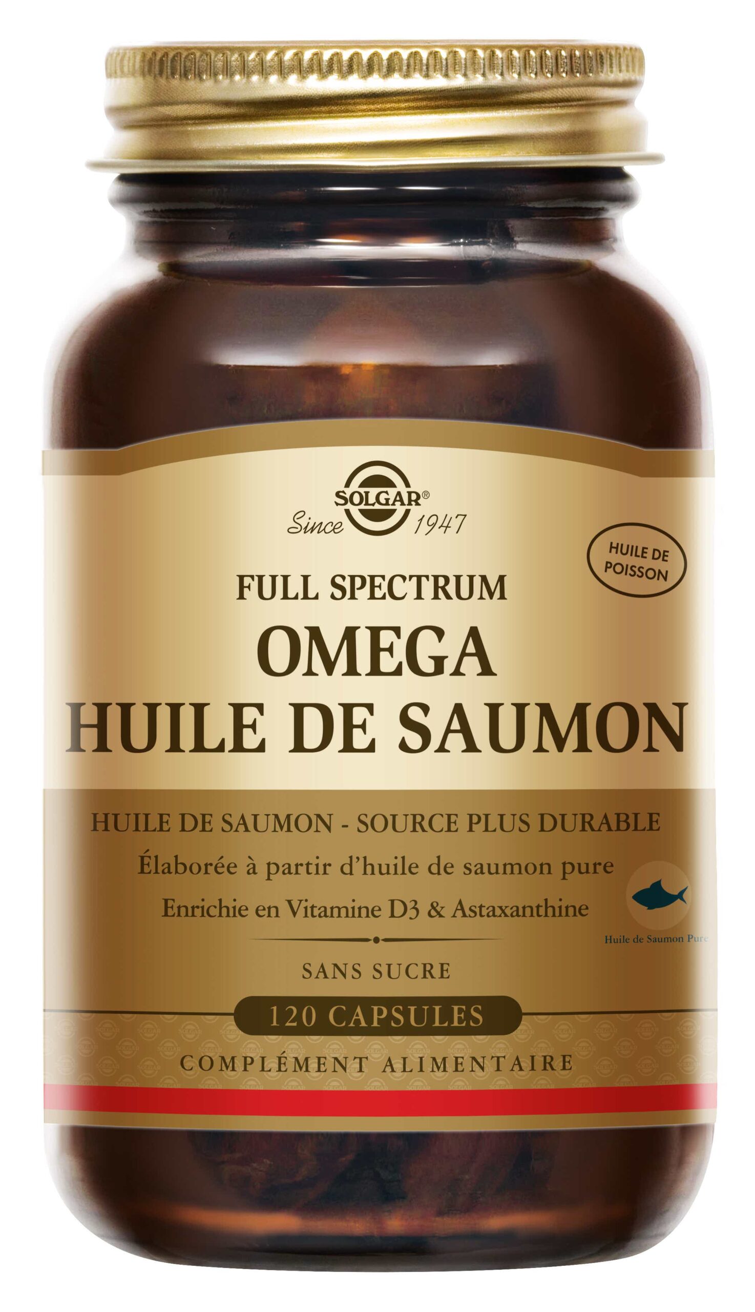 SOLGAR FULL SPECTRUM OMEGA 120 SOFTGELS