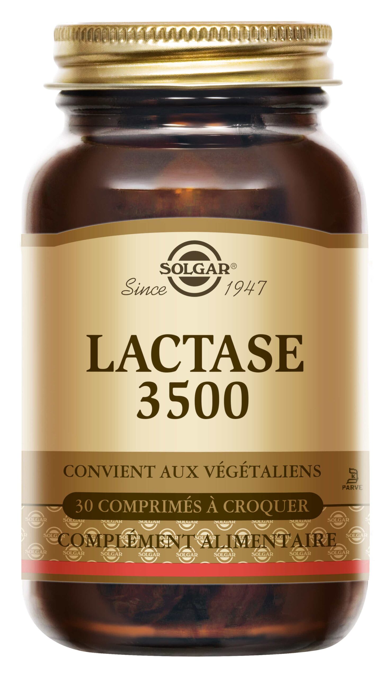 SOLGAR LACTASE 30 COMPRIMES A CROQUER