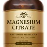 SOLGAR MAGNESIUM CITRATE 60 COMPRIMES