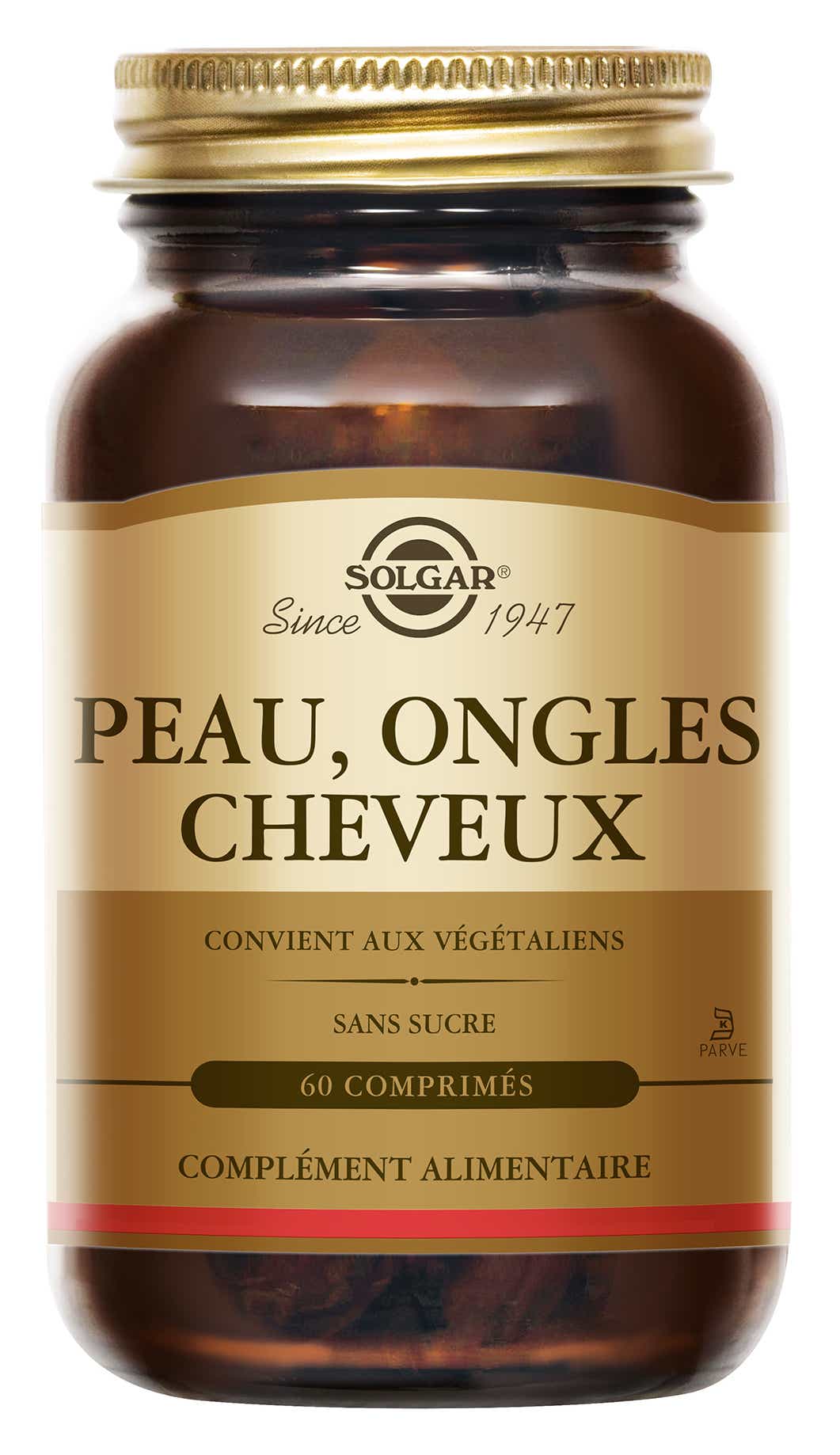 SOLGAR PEAU ONGLES CHEVEUX 60 COMPRIMES