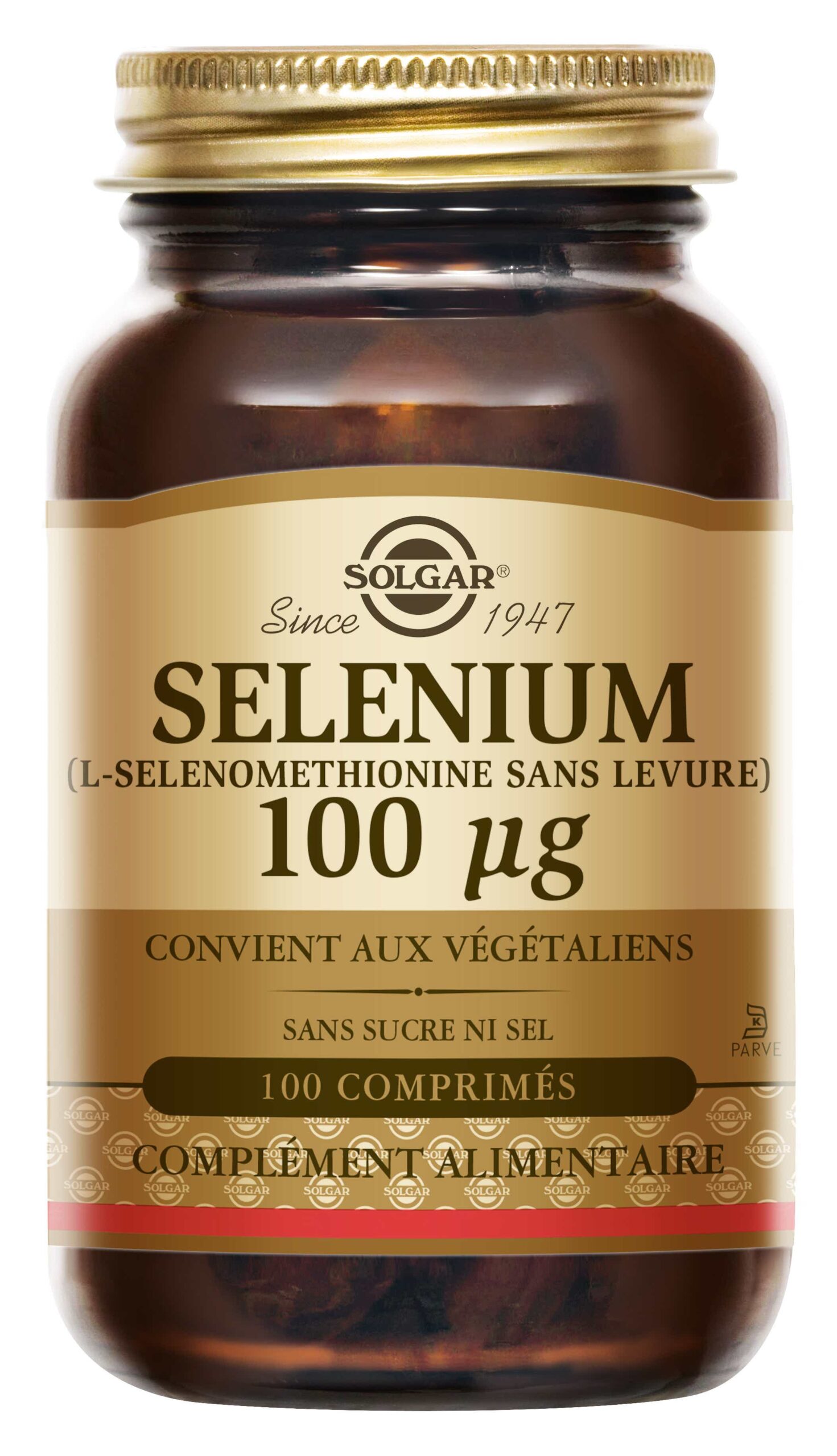 SOLGAR SELENIUM 100 G 100 COMPRIMES