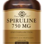 SOLGAR SPIRULINE 750 MG 100 COMPRIMES