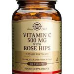 SOLGAR VITAMINE C AVEC ROSE HIPS 100 COMPRIMES